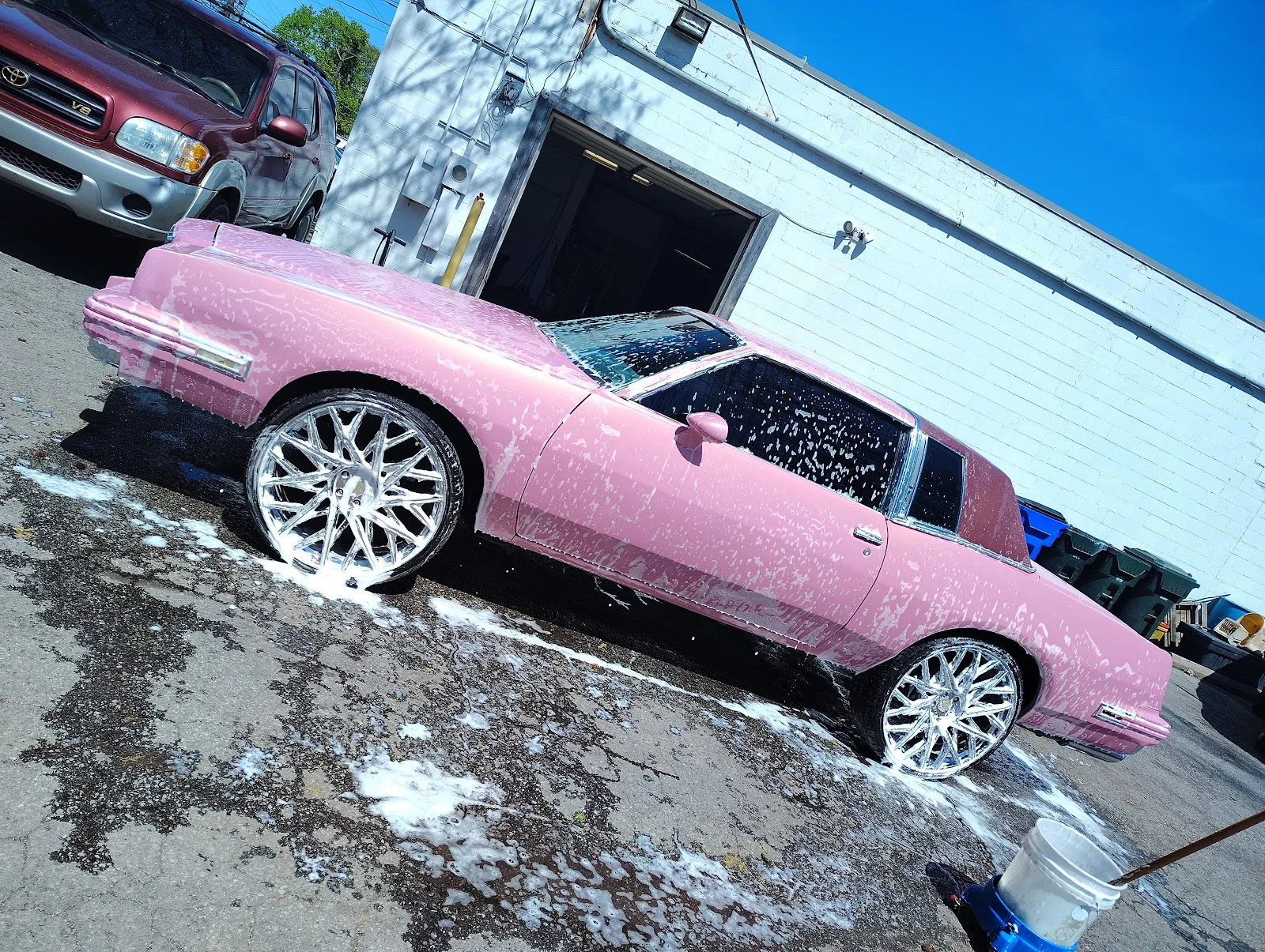 Inside Lexington detailing LLC — shop interior and bays